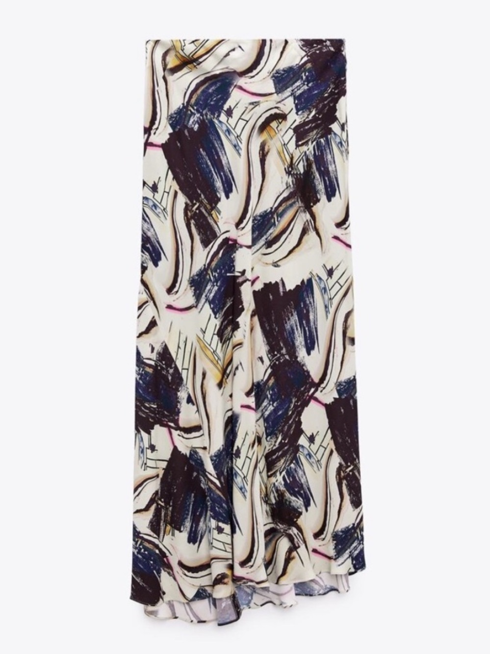 Long Printed Skirt